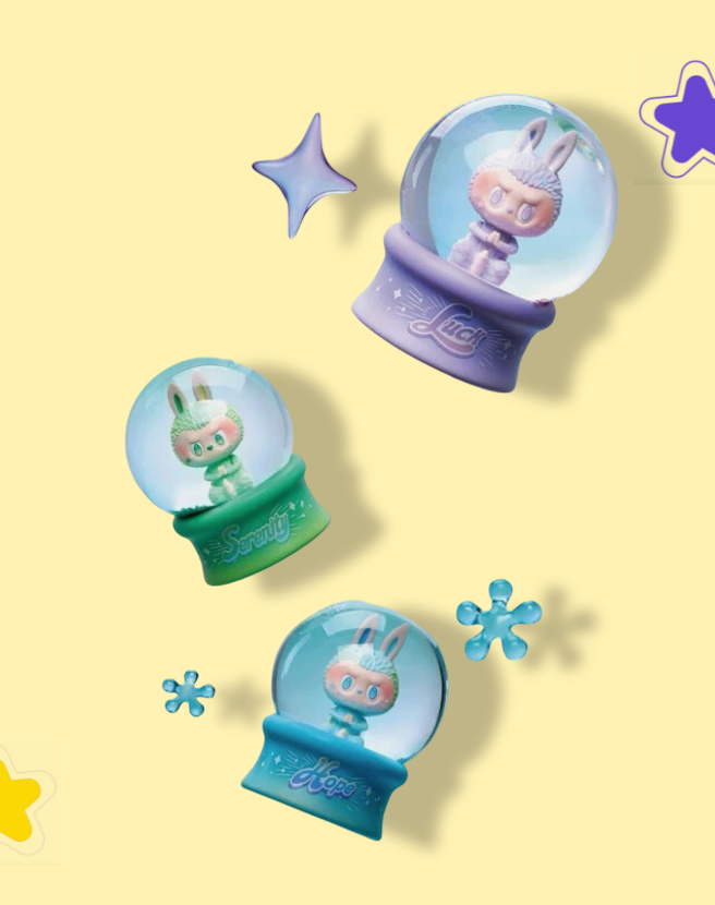 Labubu The Monsters Big into Energy Series Crystal Ball Blind Box