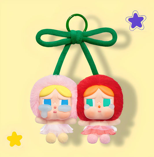 CRYBABY Crying For Love Series-Vinyl Plush Hanging Card (Love You Cherry Much)
