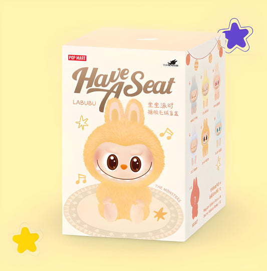 Labubu THE MONSTERS - Have a Seat Vinyl Plush Blind Box