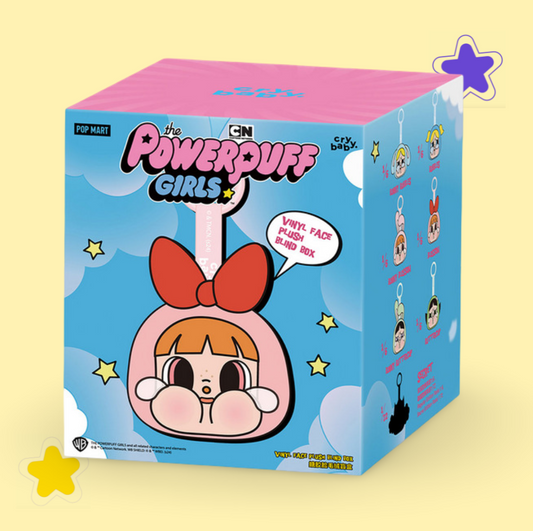 CRYBABY × Powerpuff Girls Series-Vinyl Face Plush (1 Blind Box )