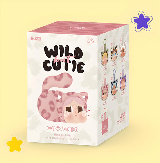 CRYBABY Wild but Cutie Series - Vinyl Plush Pendant Blind Box